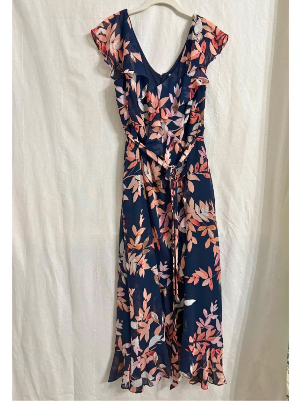 Sleeveless Dress with Ruffles